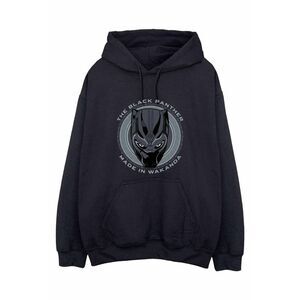 Black Panther Mens Made In Wakanda Cotton Hoodie / Black